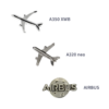 画像をギャラリービューアに読み込む, AIRBUS Metal Pin エアバス メタルピン ピンバッチ｜Skyart JAPAN（スカイアートジャパン）
