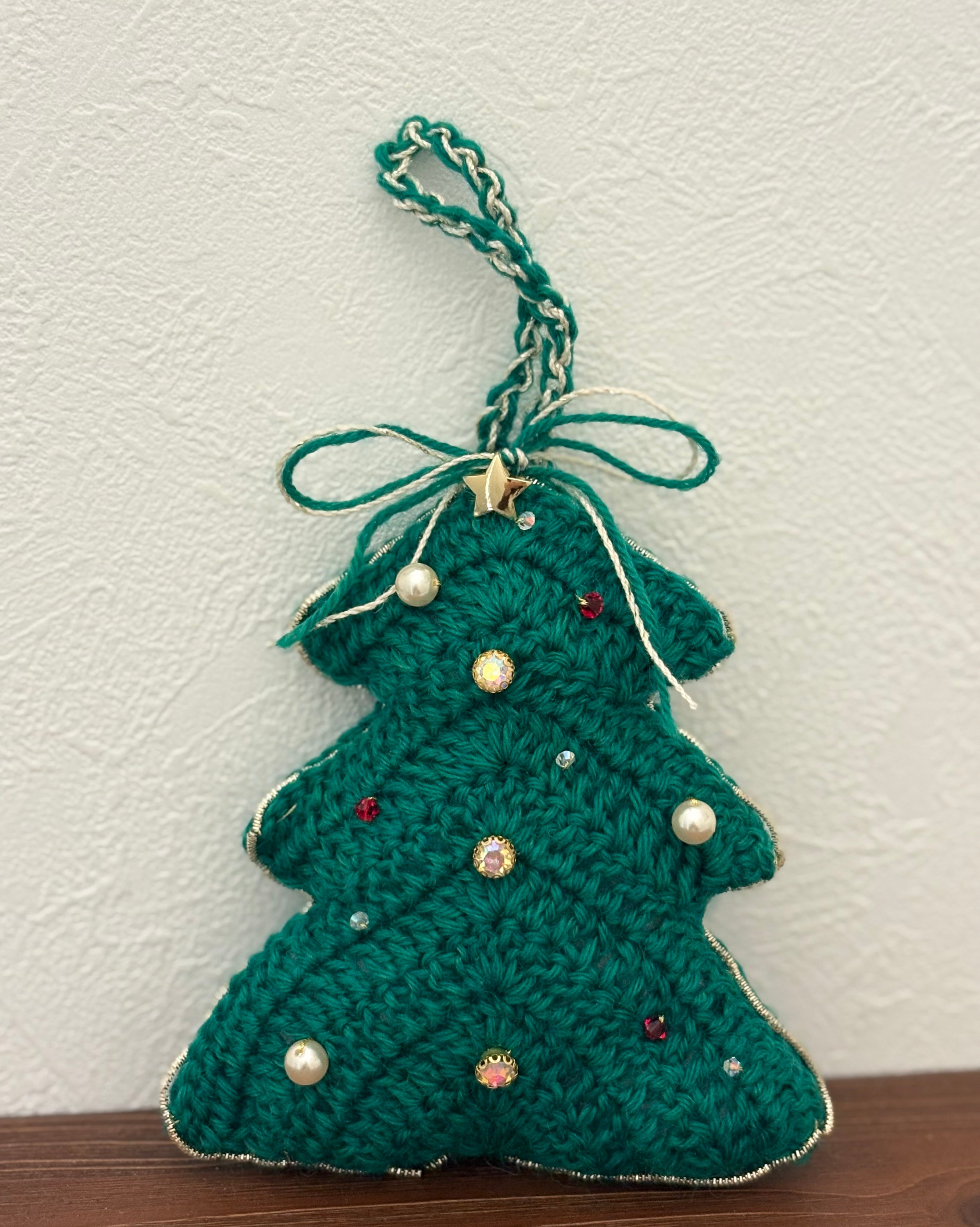 ちょっとだけクリスマスツリー｜M'S  CROCHET（エムズクロシェット）