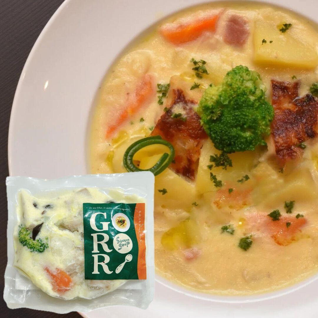 チキンクリームスープ｜season soup GORORI（シーズンスープゴロリ）