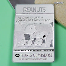 画像をギャラリービューアに読み込む, PEANUTS★Pearls of Wisdom ミラーカード・Reading is｜Cuprum by ISHIWATA（クプラム　バイ　イシワタ）
