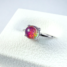 画像をギャラリービューアに読み込む, 色が変わる宝石リング　アポロパリオス「夕映え」　ラウンド6mm　SV925｜atelier ShowKer（アトリエショーカー）
