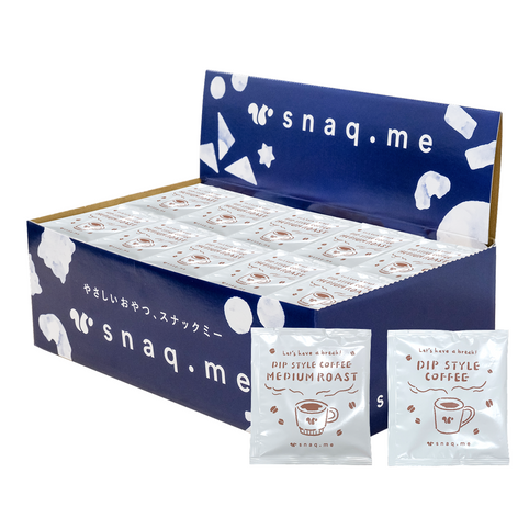 snaq.me office コーヒー 厳選100袋 セット 内容はおまかせ ディスプレイ BOX 付き 福利厚生 置き菓子 イベント｜snaq.me office (スナックミーオフィス)