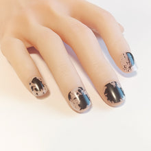 画像をギャラリービューアに読み込む, サイズの選べる半硬化ジェルネイルシール【Gel Nail Stickers 001 Ink brush : Black】｜ENCHANT（エンチャント）
