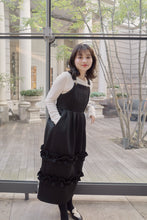 画像をギャラリービューアに読み込む, fringe salopette｜Mistletoe（ミソルト）
