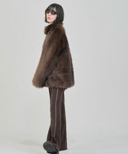 画像をギャラリービューアに読み込む, モルテッド フェイクファー ブルゾン｜Nora Lily elle（ノラリリーエル）
