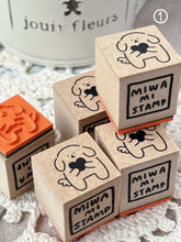 画像をギャラリービューアに読み込む, わんこスタンプ｜mh-mignon（エムエイチミニョン）
