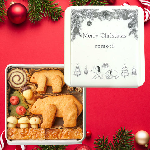 comori 【期間限定】クリスマスパッケージ小さな森のクッキー缶｜comori（コモリ）