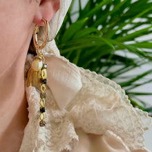 画像をギャラリービューアに読み込む, 【ピアス】耳元で遊ぶ、クラシックとモードが融合した大人のためのマルチWAYフープピアス｜ERIKOART（エリコアート）
