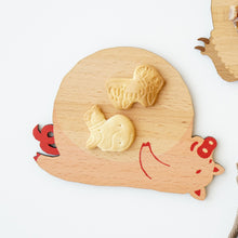 画像をギャラリービューアに読み込む, どうぶつの木製プレート＆コースター【ぶた】｜Ten＆O Art+Craft（テンアンドオー　アートクラフト）

