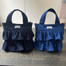 画像をギャラリービューアに読み込む, デニムフリルバッグ｜PooLoce（プルス）
