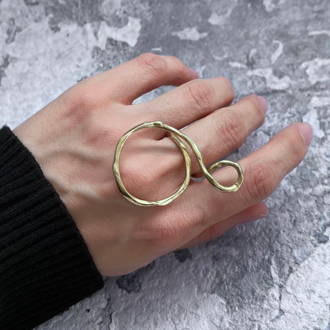 INFINITY RING.BRASS (37)｜Truph.BIJOUX（トリュフビジュー）