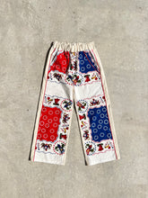 画像をギャラリービューアに読み込む, Rough pants (Bandana×Ivory)-ラフパンツバンダナ柄｜colorple（カラプル）
