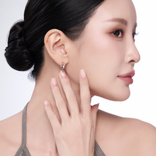 画像をギャラリービューアに読み込む, Drop Curve Hoops Pierce｜Lyvi（ライヴィ）
