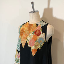 画像をギャラリービューアに読み込む, 着物リメイク　フレアドレス｜komomo（コモモ）
