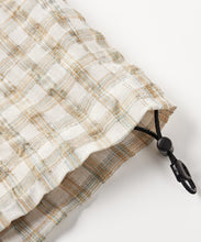 画像をギャラリービューアに読み込む, Fresh Check Seersucker Open-Collar Shirt (POPUP限定)｜MODE COMMUTER（モードコミューター）
