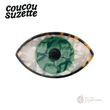 画像をギャラリービューアに読み込む, 【Coucou Suzette】Eye Hair Claw - Green｜CHUPETERIA（チュペテリア）
