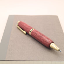 画像をギャラリービューアに読み込む, パープルハート　木軸ミニボールペン｜Wood Time Factory（ウッドタイムファクトリー）
