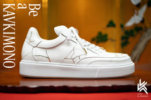 画像をギャラリービューアに読み込む, 金継ぎスニーカー　金継ぎ（白）｜KAVKIMONO（カブキモノ）
