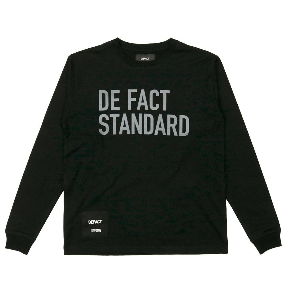 DFS L/S TEE [Black]｜DEFACT（デファクト）