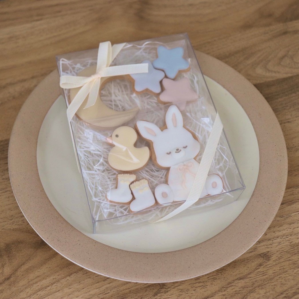 おやすみうさちゃんのアイシングクッキーセット｜chomp（チョンプ）