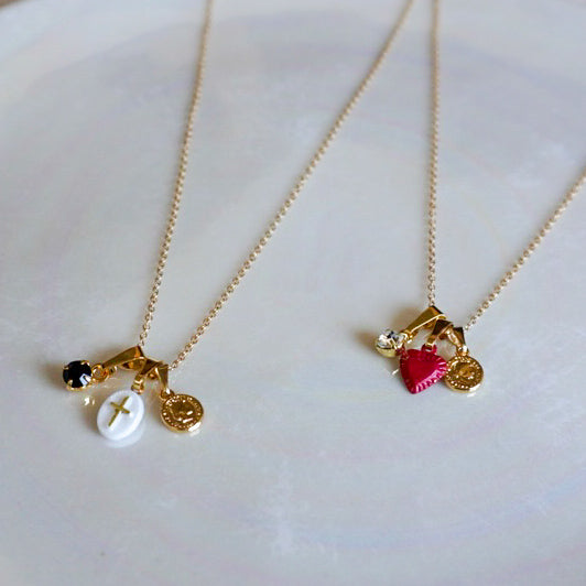 Three Top Necklace / 14KGF chain｜soiesoie（ソワソワ）