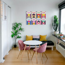 画像をギャラリービューアに読み込む, キャンバスプリント HEARTic GIRLs Canvas Print  “SHARE YOUR CREATIVITY” 【期間限定】｜asugatic（アシュガティック）
