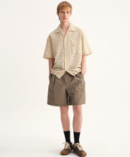 画像をギャラリービューアに読み込む, Fresh Check Seersucker Open-Collar Shirt (POPUP限定)｜MODE COMMUTER（モードコミューター）
