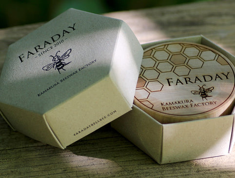 FARADAY　KAMAKURA 蜜蝋ワックス・木製ケース入り｜FARADAY　KAMAKURA（ファラディ　カマクラ）