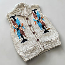 画像をギャラリービューアに読み込む, NATIVE｜手編みベスト｜Ito-Knitting（イトウニッティング）
