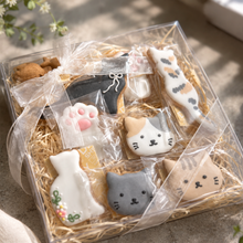 画像をギャラリービューアに読み込む, 【ねこ好きさん必見!!】ねこづくし アイシングクッキー ギフトボックス｜うみさんち
