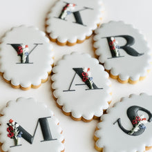 画像をギャラリービューアに読み込む, FLORAL ALPHABETS (SPRING-EARLY SUMMER)｜INSPIRE COOKIES （インスパイアクッキーズ）
