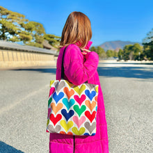 画像をギャラリービューアに読み込む, BIG TOTE “Individual HEARTs _ Independent” 【期間限定】｜asugatic（アシュガティック）
