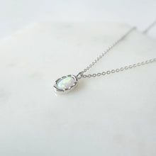 画像をギャラリービューアに読み込む, オパール ネックレス（シルバー925／ロジウムプレーティング）｜SMUK（スムーク）
