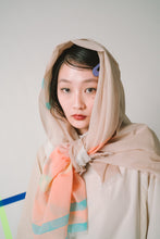 画像をギャラリービューアに読み込む, '極細コットン播州織ストール　Mサイズ　col:ベージュ(BEO)｜POLS（ポルス）｜POLS（ポルス）
