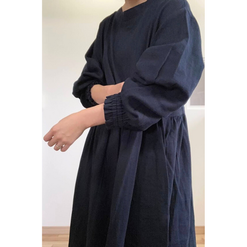 かっぽう着屋 割烹着ワンピース　肌触り最高のダブルガーゼ｜かっぽう着屋（カッポウギヤ）