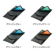 画像をギャラリービューアに読み込む, トラッドゴート 薄く軽い 山羊革 二つ折り財布（札入れ）｜Atelier HIRO（アトリエヒロ）
