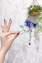 画像をギャラリービューアに読み込む, 星の小花とドライフラワーの簪・金沢金箔｜ハピネスウェーブ
