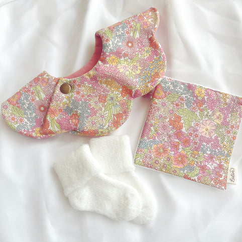 Lutin 【Liberty flowers】baby gift set｜Lutin（リュタン）