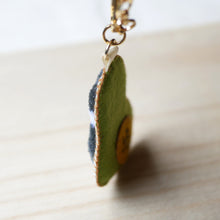 画像をギャラリービューアに読み込む, 和み猫のバッグチャーム　うしろ　白と黒｜Little Plum（リトルプラム）
