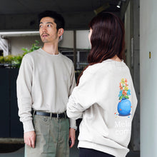 画像をギャラリービューアに読み込む, Art Sweat Shirt BEIGE-GRAY (50 editions ONLY)｜melancomic.（メランコミック）
