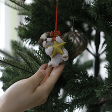 画像をギャラリービューアに読み込む, 星を抱えるシーズーオーナメント｜WooBia（ウービア）
