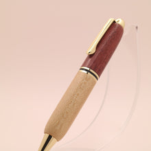 画像をギャラリービューアに読み込む, パープルハート×ナナミノキ　木軸シャーペン｜Wood Time Factory（ウッドタイムファクトリー）
