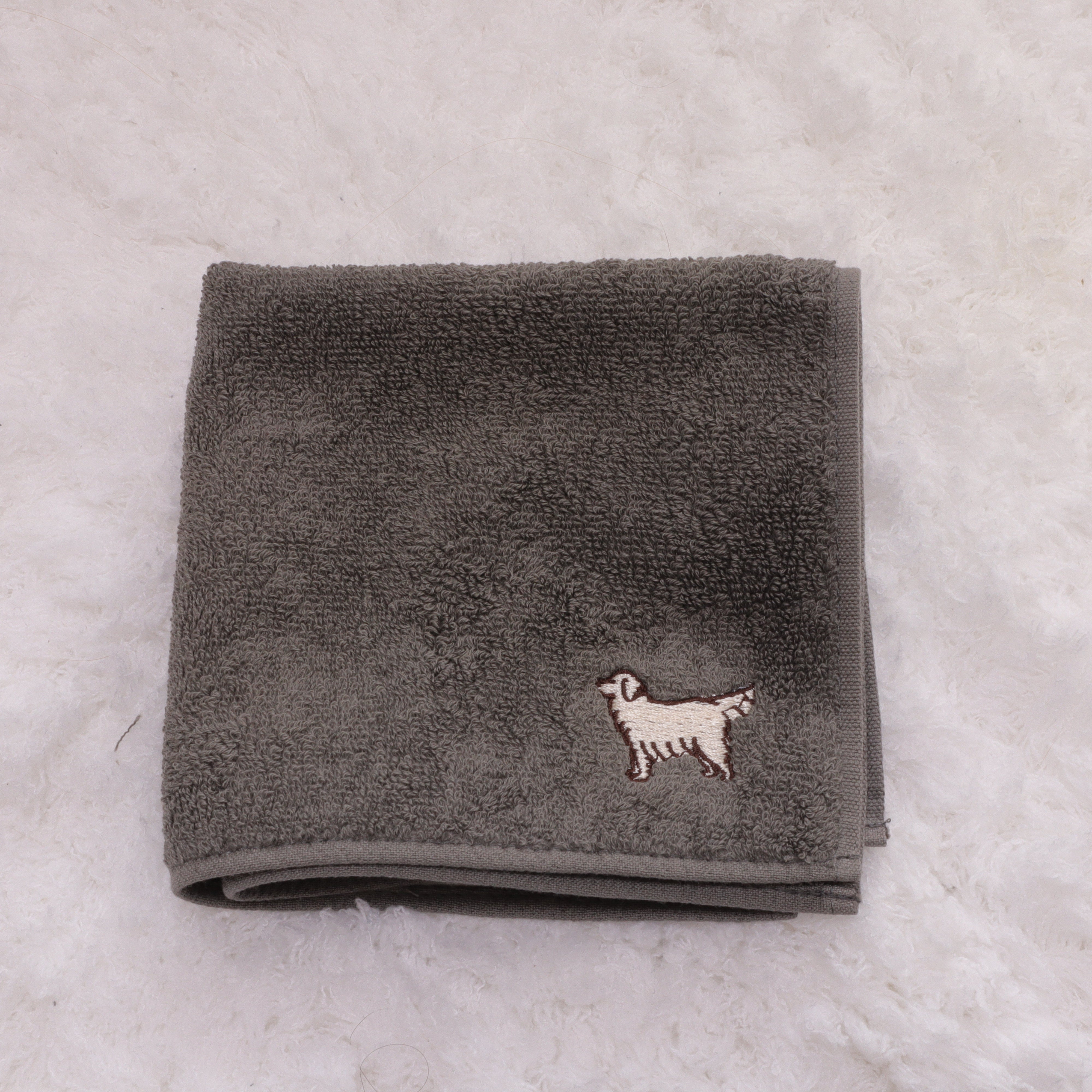 ゴールデンレトリバー今治産ハンカチタオル｜BlumeBell（ブルームベル）