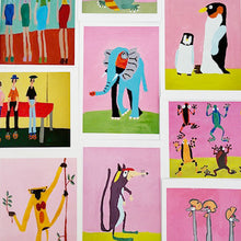 画像をギャラリービューアに読み込む, アトリエアウトス黒林真　厳選ポストカード３枚セット｜KISEN（キセン）｜KISEN（キセン）
