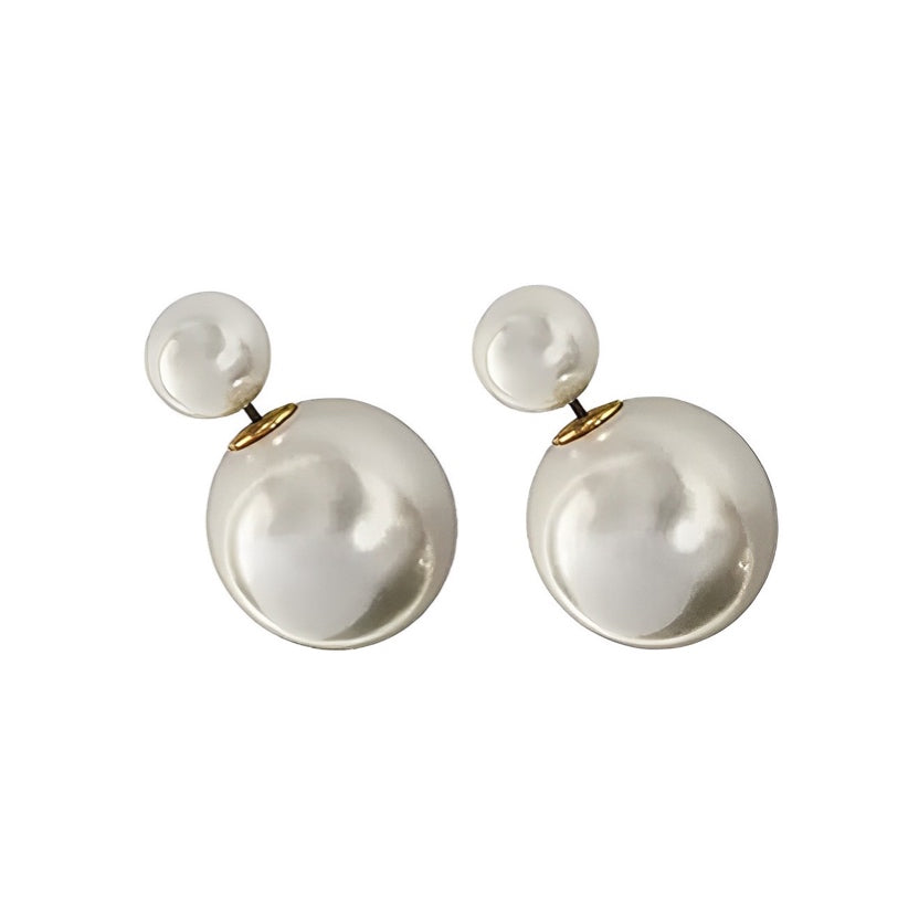 Double Pearl Earrings｜UNIDRE（ユニドレ）