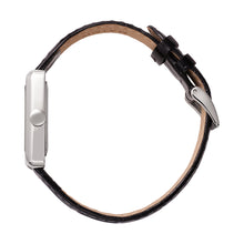 画像をギャラリービューアに読み込む, TSUKI 朧月 / SQUARE SILVER BLACK LEATHER｜MATOW（マトウ）
