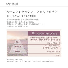 画像をギャラリービューアに読み込む, ルームフレグランス　アロマドロップ　華-HANA-｜KAGU＆EASE（カグアンドイーズ）
