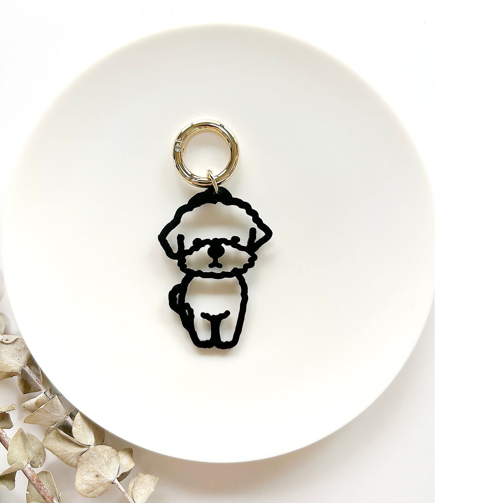 シーズー キーホルダー チャーム キーチェーン バッグチャーム