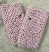 画像をギャラリービューアに読み込む, 桜のハンドウォーマー｜M'S  CROCHET（エムズクロシェット）
