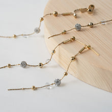 画像をギャラリービューアに読み込む, 繊細な輝き・艶・透明感。素敵が揃うロングピアス｜BLANCHE NEIGE（ブランシュネージュ）
